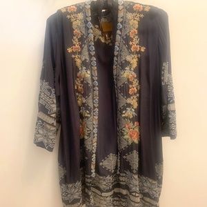 Driftwood Joelle Kimono in Blue, Large